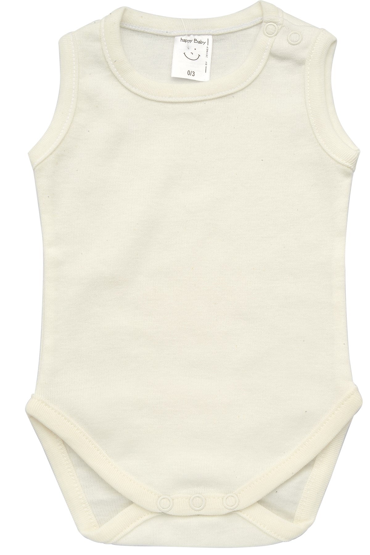 Unisex Bebek Çıtçıtlı Body (0-36ay)-0