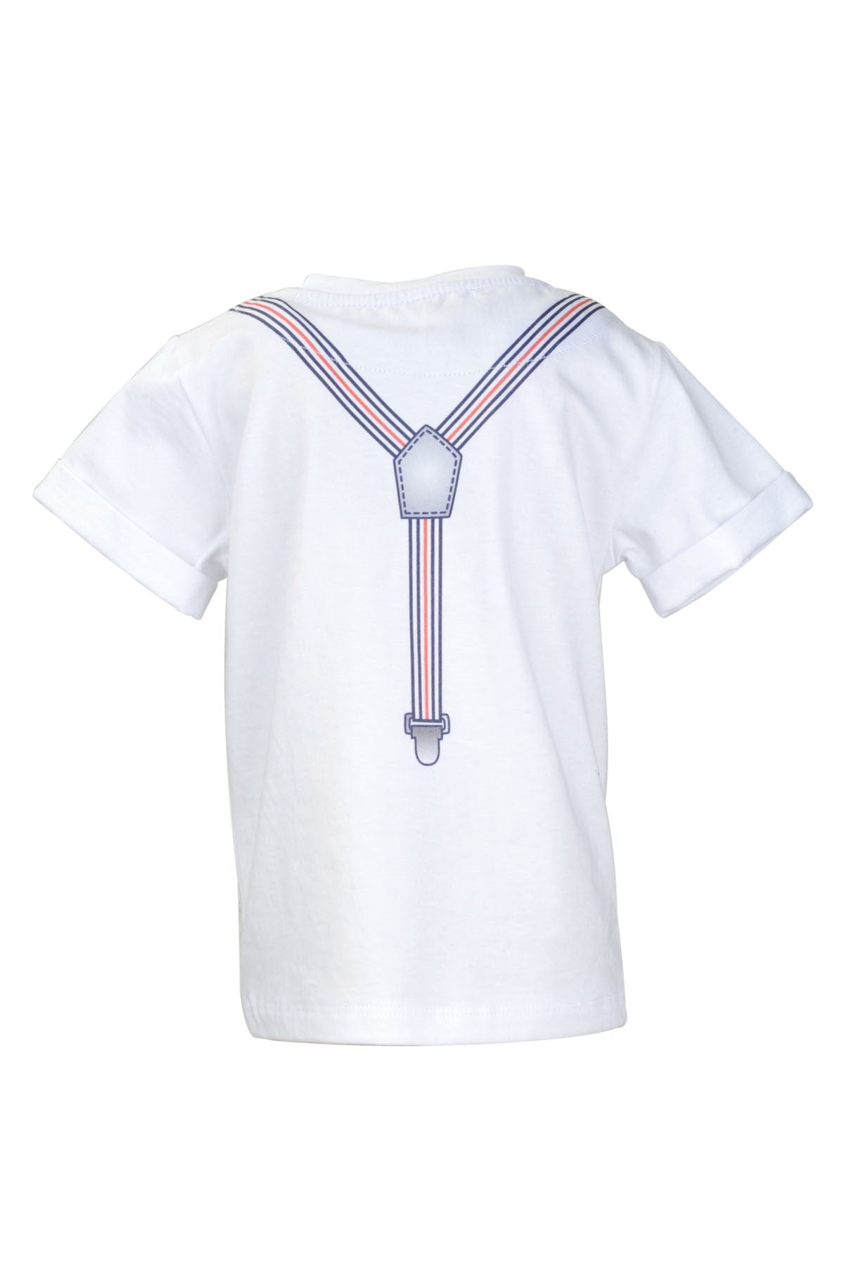 Erkek Bebek Beyaz T-Shirt (9ay-4yaş)-1