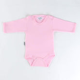Uzun Kollu Bebek Badi 0-12 Ay Pembe - 001.0157