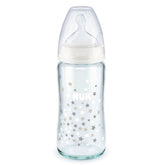 Yıldız Temalı FC Plus Isı Göstergeli Cam Biberon 240ml 0-6 Ay - 060.745124