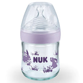 Tavşan Temalı Nature Sense Isı Göstergeli Cam Biberon 120ml 0-6 Ay - 060.747112