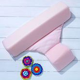Güvenli Bebek Yan Yatma Yastığı Pembe - 016.051