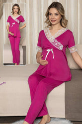 Jenika 47194 Lohusa Pijama Takımı - Lohusa Sepeti