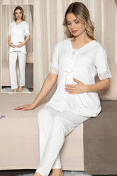 Jenika 47198 Lohusa Pijama Takımı - Lohusa Sepeti
