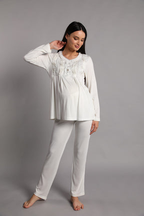 Marilyn 4253 Amy Lohusa Pijama Takımı - Lohusa Sepeti