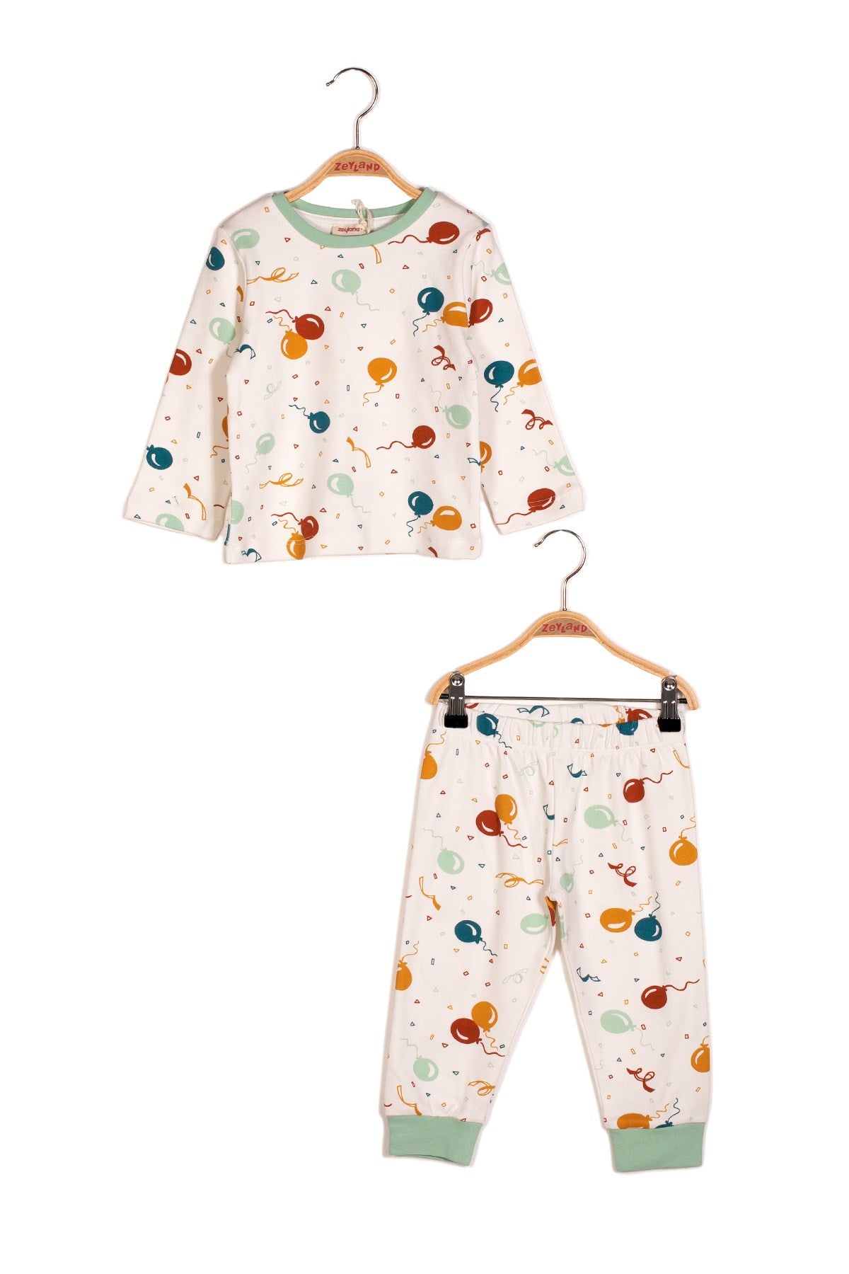 Erkek Çocuk Balon Desenli Pijama Takımı-3