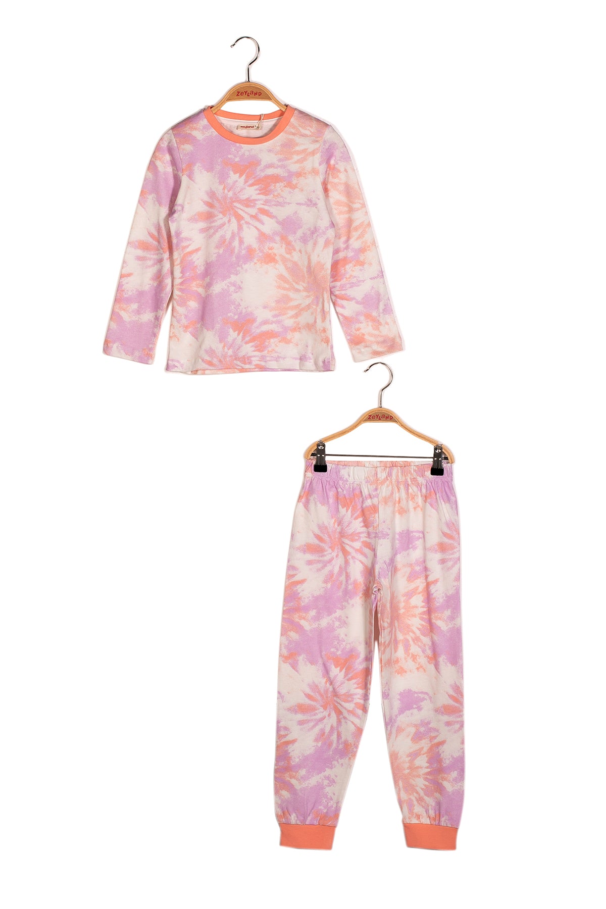 Kız Çocuk Batik Desen Pijama Takımı-2