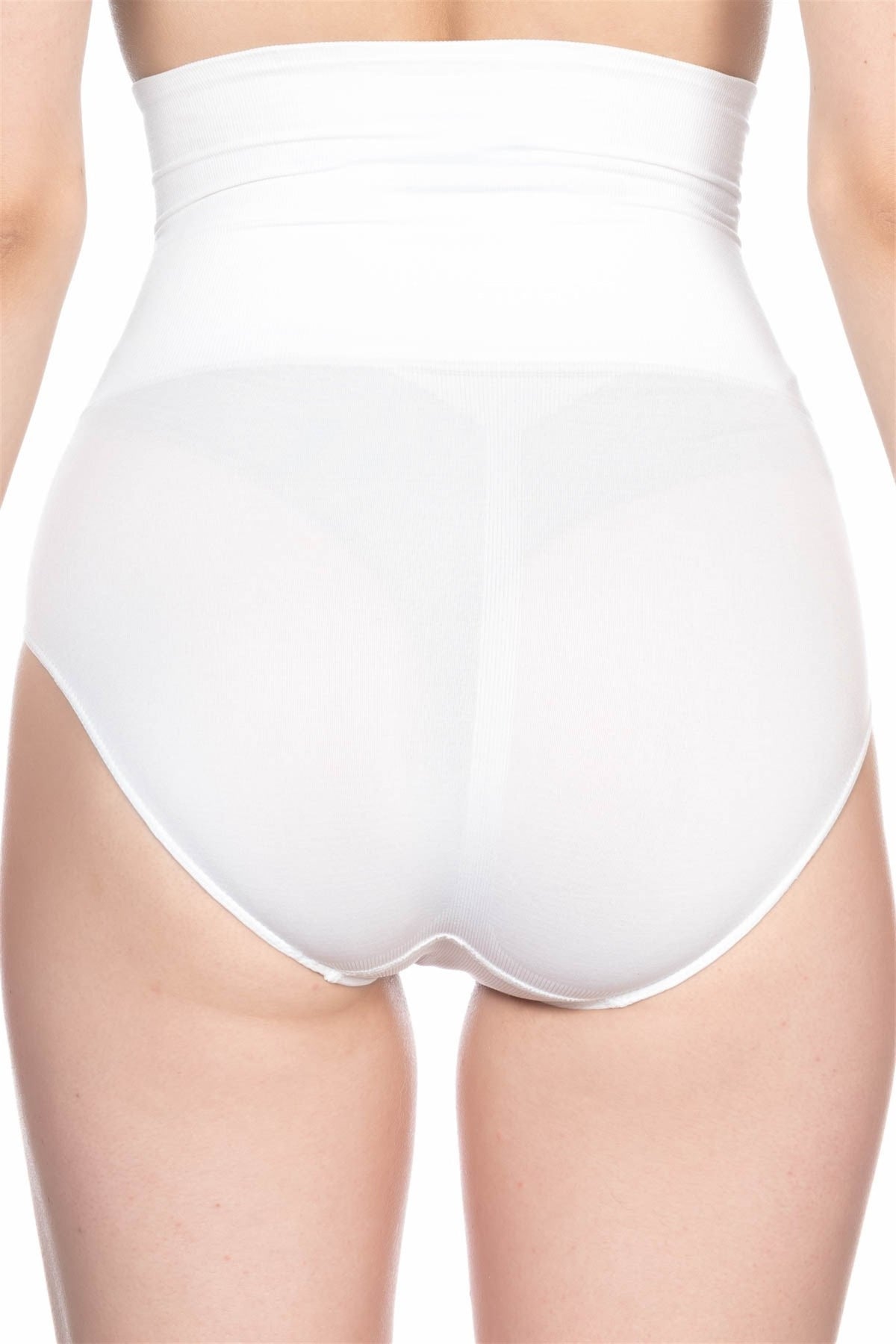 Emay 2200 Dikişsiz Slip Pantolon Lohusa Korse Beyaz - Lohusa Sepeti