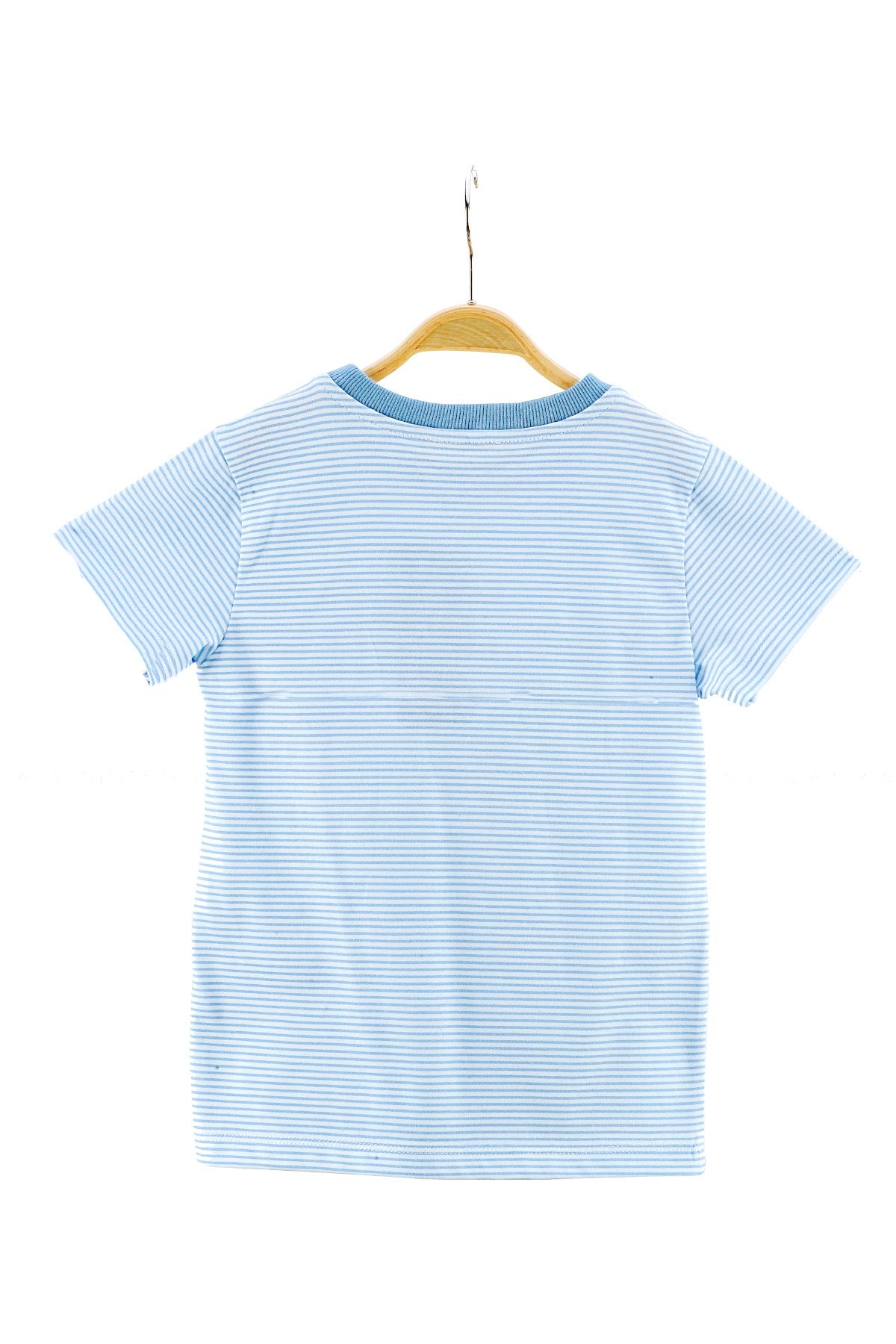 Erkek Çocuk Cepli Çizgili T-Shirt (2-7yaş)-2