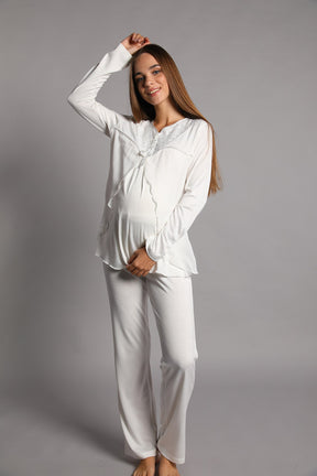 Marilyn 4267 Fannie Lohusa Pijama Takımı - Lohusa Sepeti
