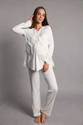 Marilyn 4267 Fannie Lohusa Pijama Takımı - Lohusa Sepeti