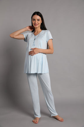 Marilyn 30205 Fern Lohusa Pijama Takımı - Lohusa Sepeti