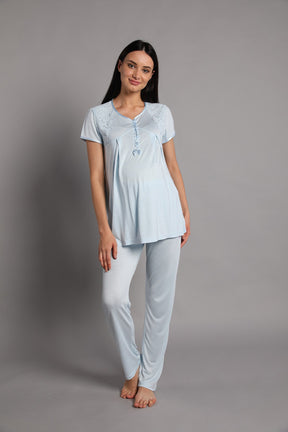 Marilyn 30205 Fern Lohusa Pijama Takımı - Lohusa Sepeti