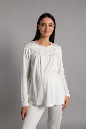 Marilyn 8235 Janis Lohusa Pijama Takımı - Lohusa Sepeti