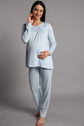 Marilyn 8235 Janis Lohusa Pijama Takımı - Lohusa Sepeti