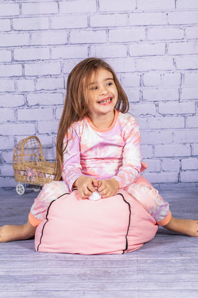 Kız Çocuk Batik Desen Pijama Takımı-1