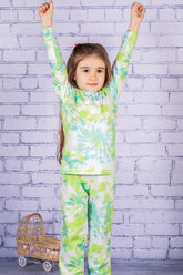 Kız Çocuk Batik Desen Pijama Takımı-0