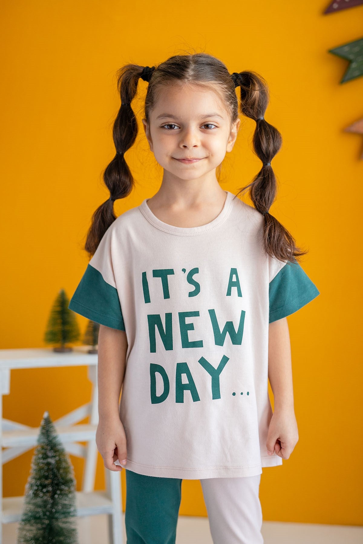Kız Çocuk New Day T-Shirt (6-12yaş)-0