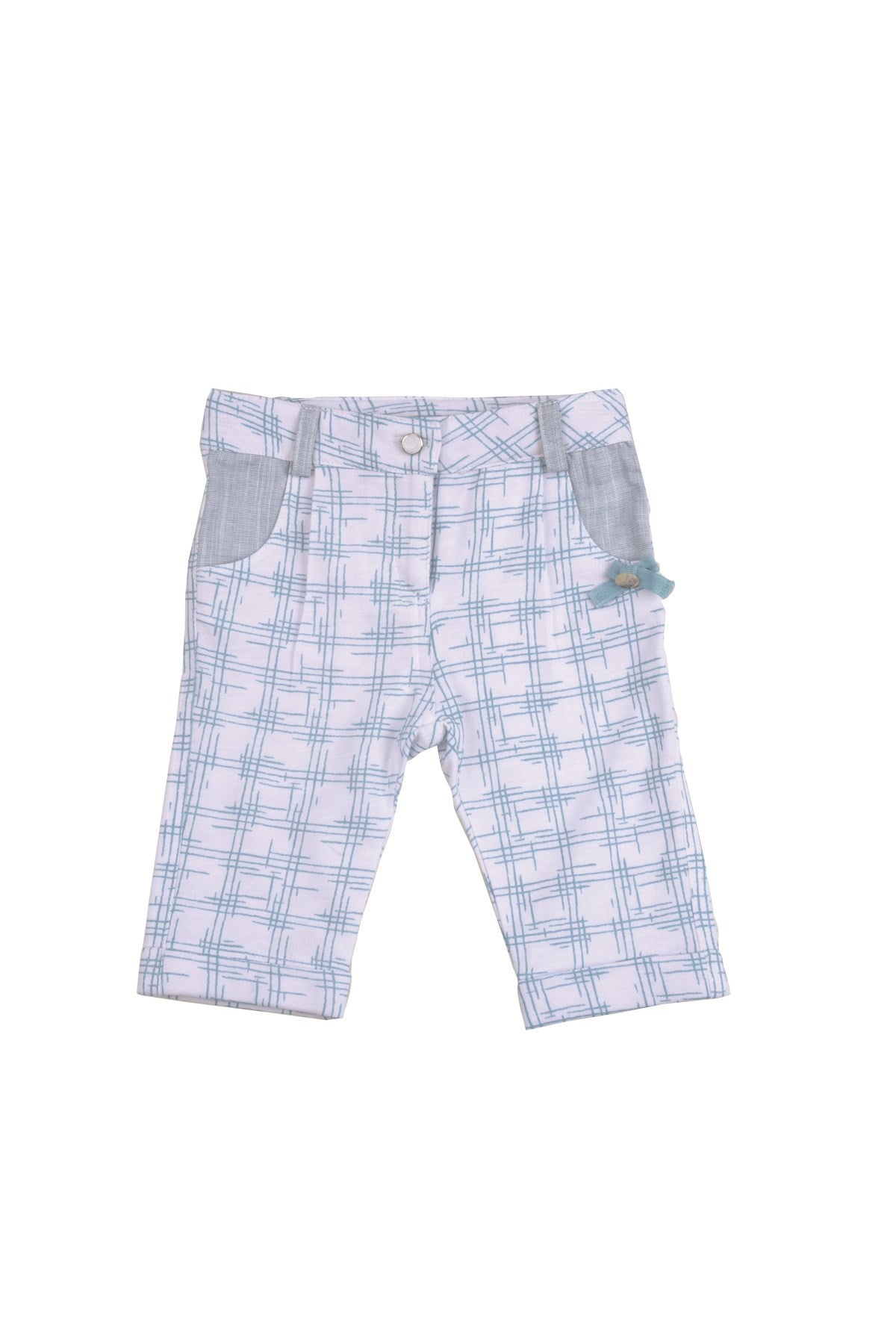 Kız Bebek Yeşil Çizgili Pantolon (6ay-4yaş)-0
