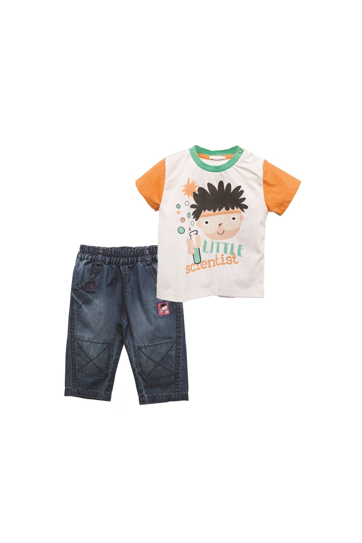 Erkek Bebek T-shirt ve Pantolon Takım (6ay-4yaş)-0