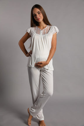Marilyn 30222 Natalie Lohusa Pijama Takımı - Lohusa Sepeti