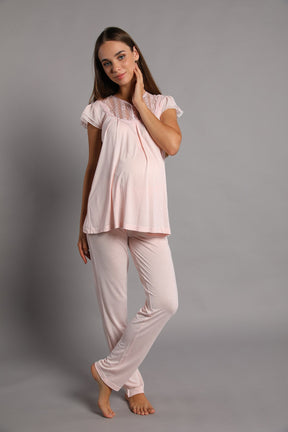 Marilyn 30222 Natalie Lohusa Pijama Takımı - Lohusa Sepeti