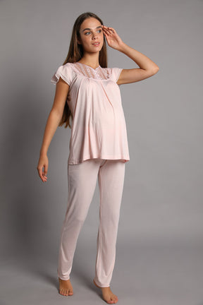 Marilyn 30222 Natalie Lohusa Pijama Takımı - Lohusa Sepeti