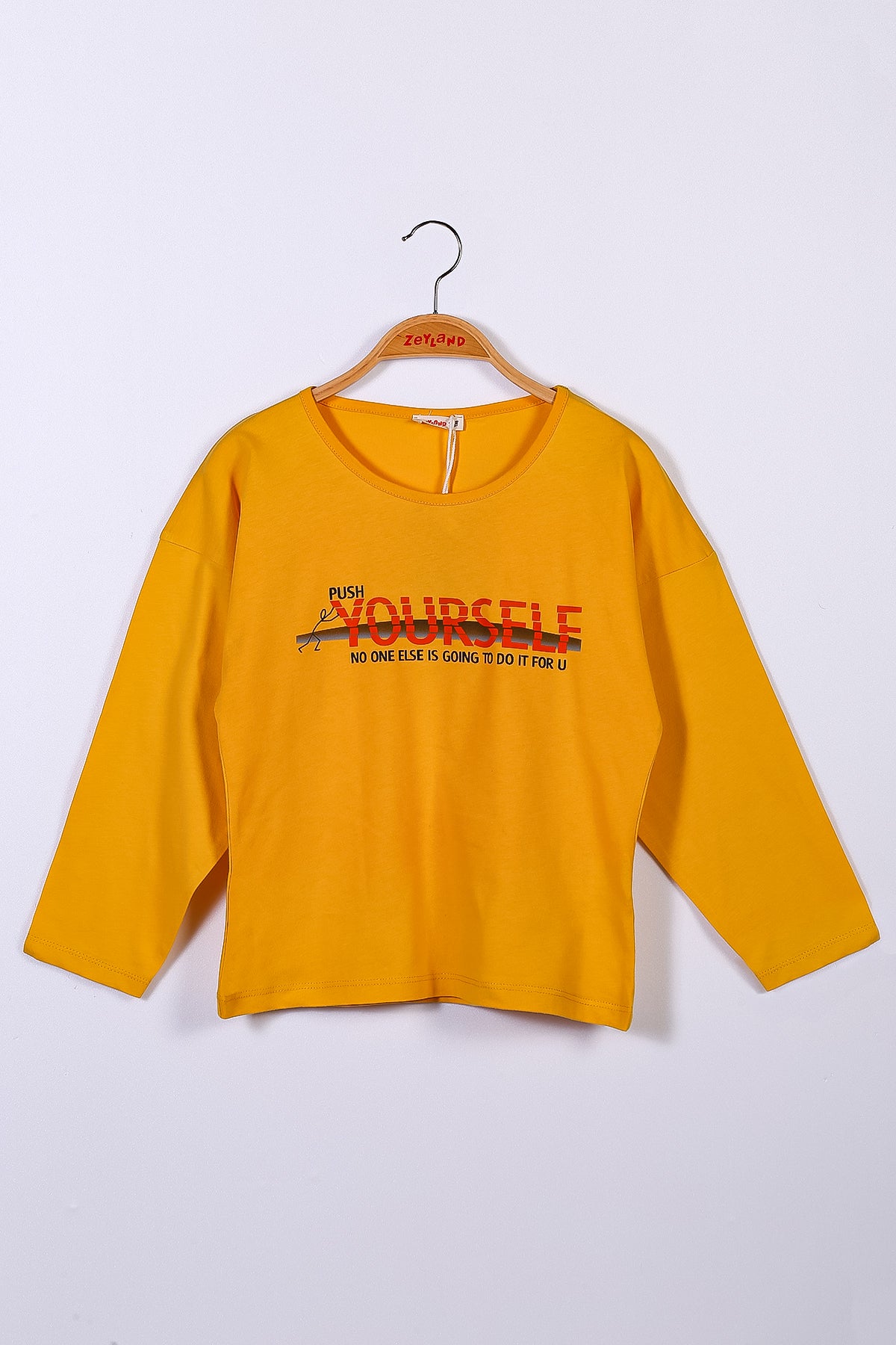 Kız Çocuk Baskılı T-Shirt (4-12yaş)-0