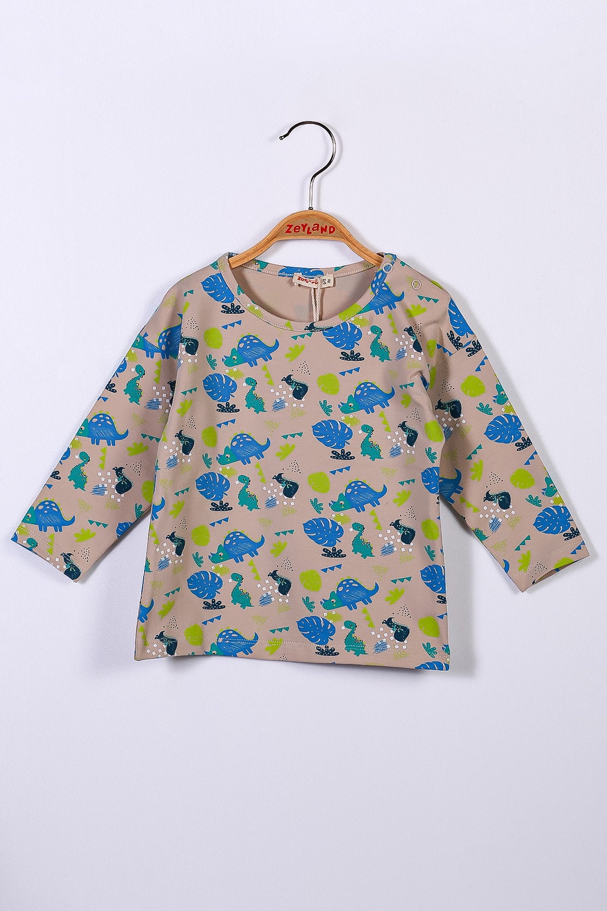 Kız Bebek Desenli T-Shirt (9ay-4yaş)-0