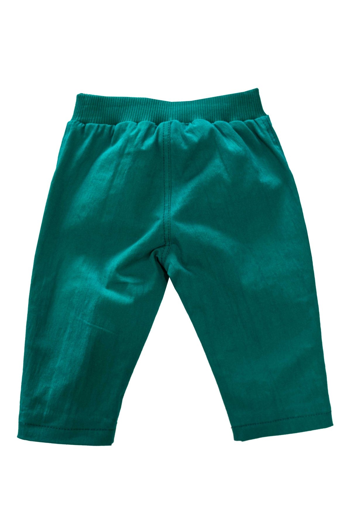 Erkek Bebek Arma Detaylı Yeşil Pantolon (6ay-4yaş)-1