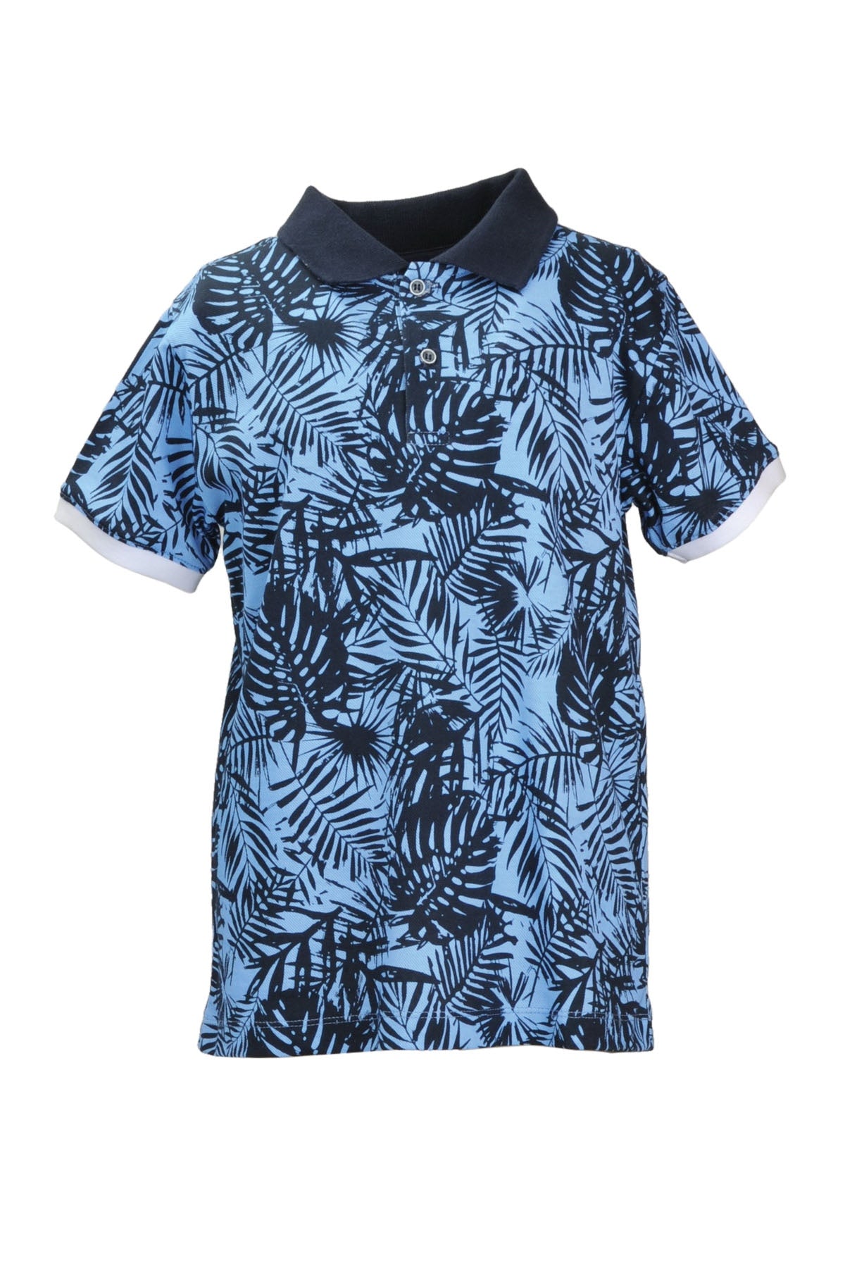 Erkek Çocuk Lacivert Blue Forest Polo Yaka T-Shirt (9ay-10yaş)-0