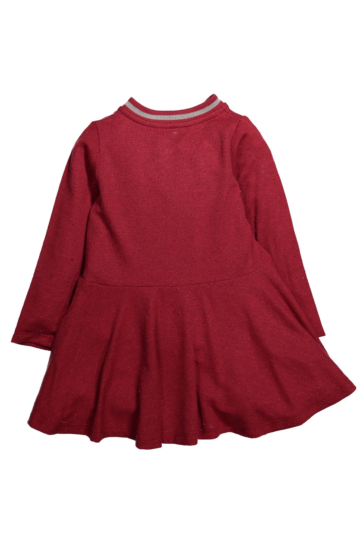 Kız Bebek Ribanalı Simli Kloş Elbise (12ay-4yaş)-2