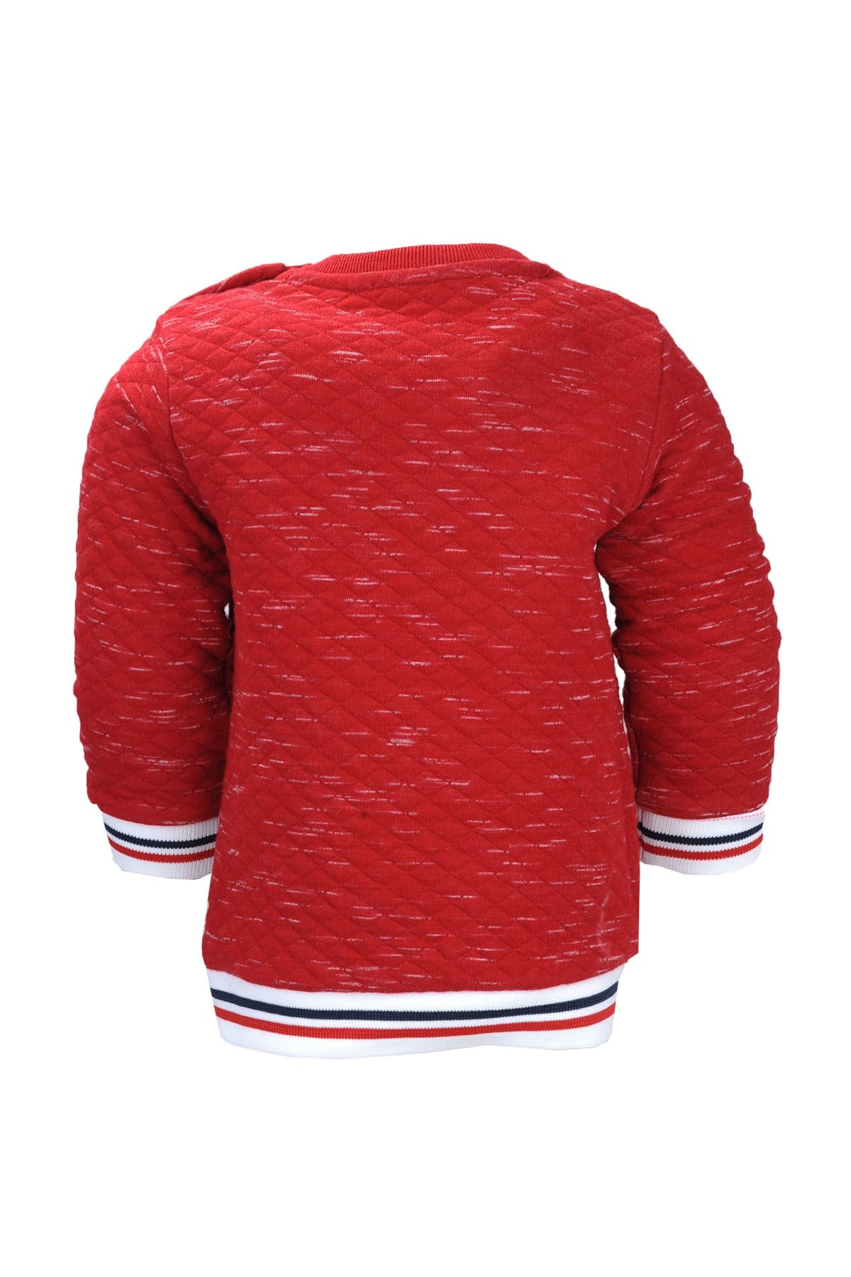 Erkek Bebek Kırmızı Sweatshirt (9ay-4yaş)-1