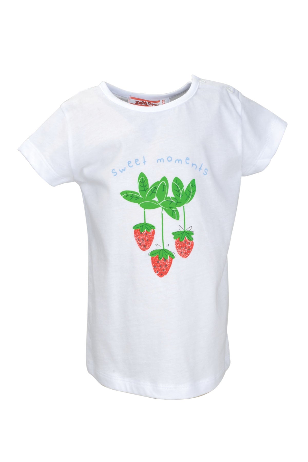 Kız Bebek Beyaz Sweet Moment T-Shirt (9ay-4yaş)-1