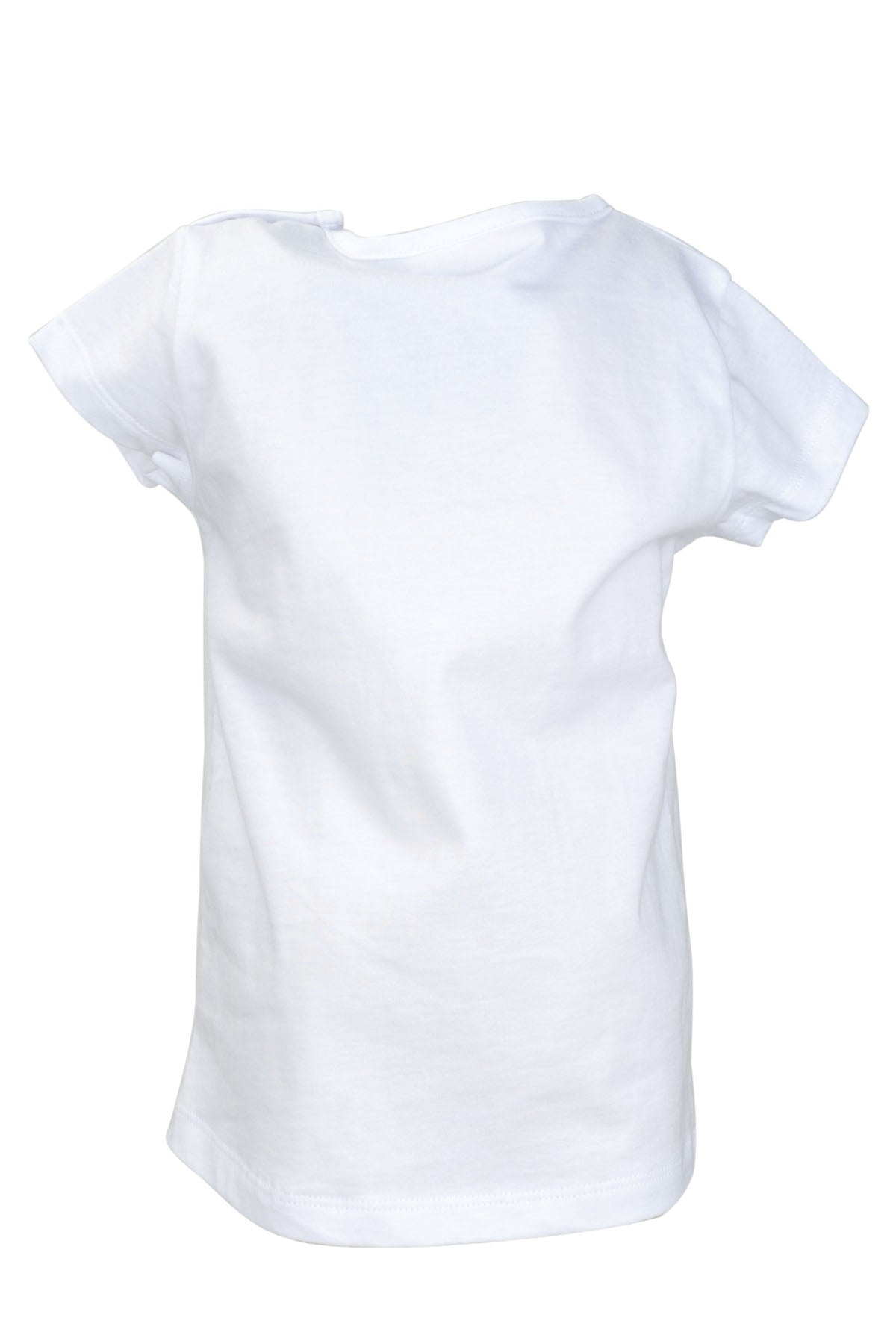 Kız Bebek Beyaz Flamingo Desenli T-Shirt (9ay-4yaş)-2