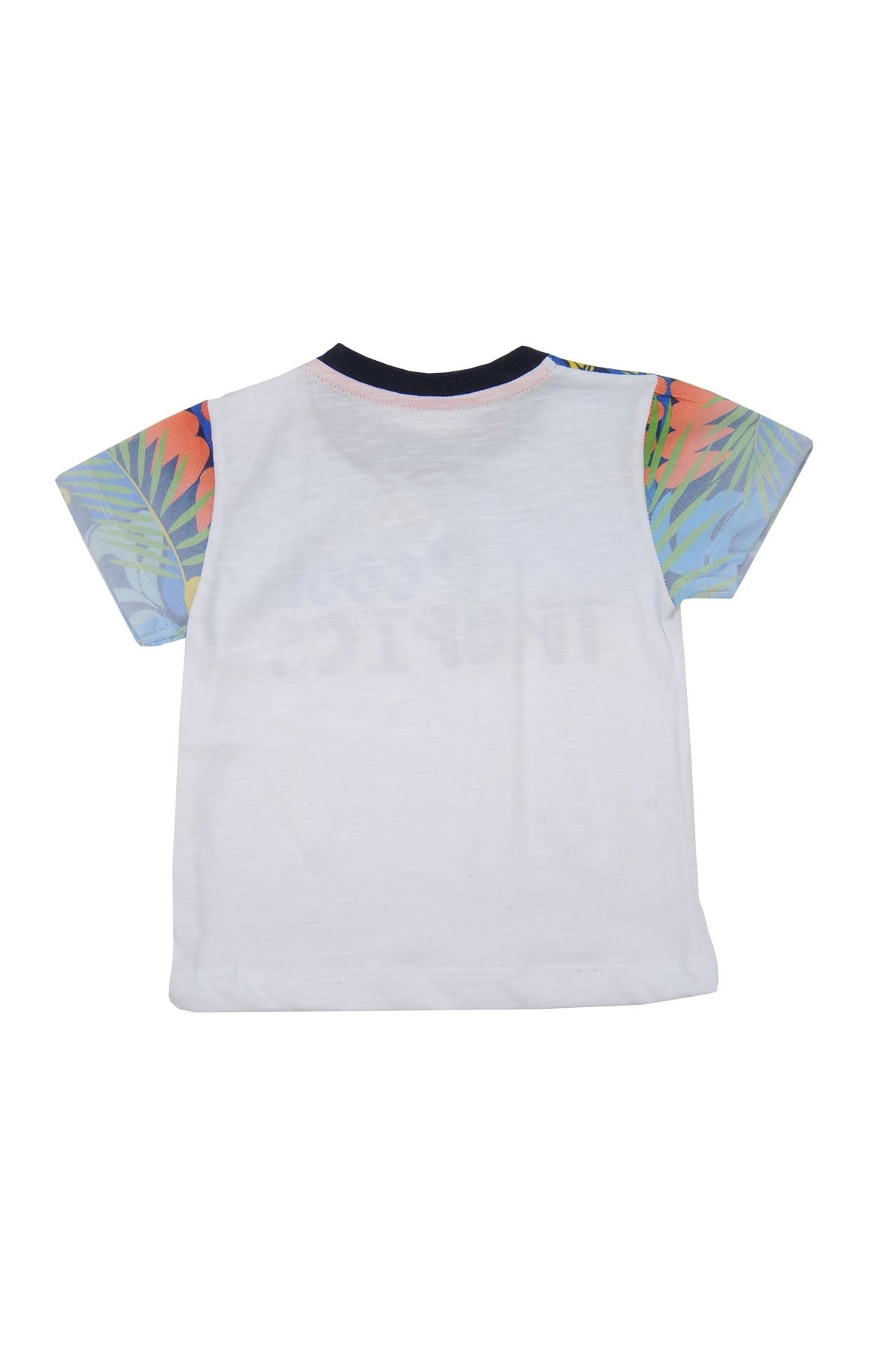 Erkek Bebek Beyaz Cool Tropics T-Shirt (6ay-4yaş)-1