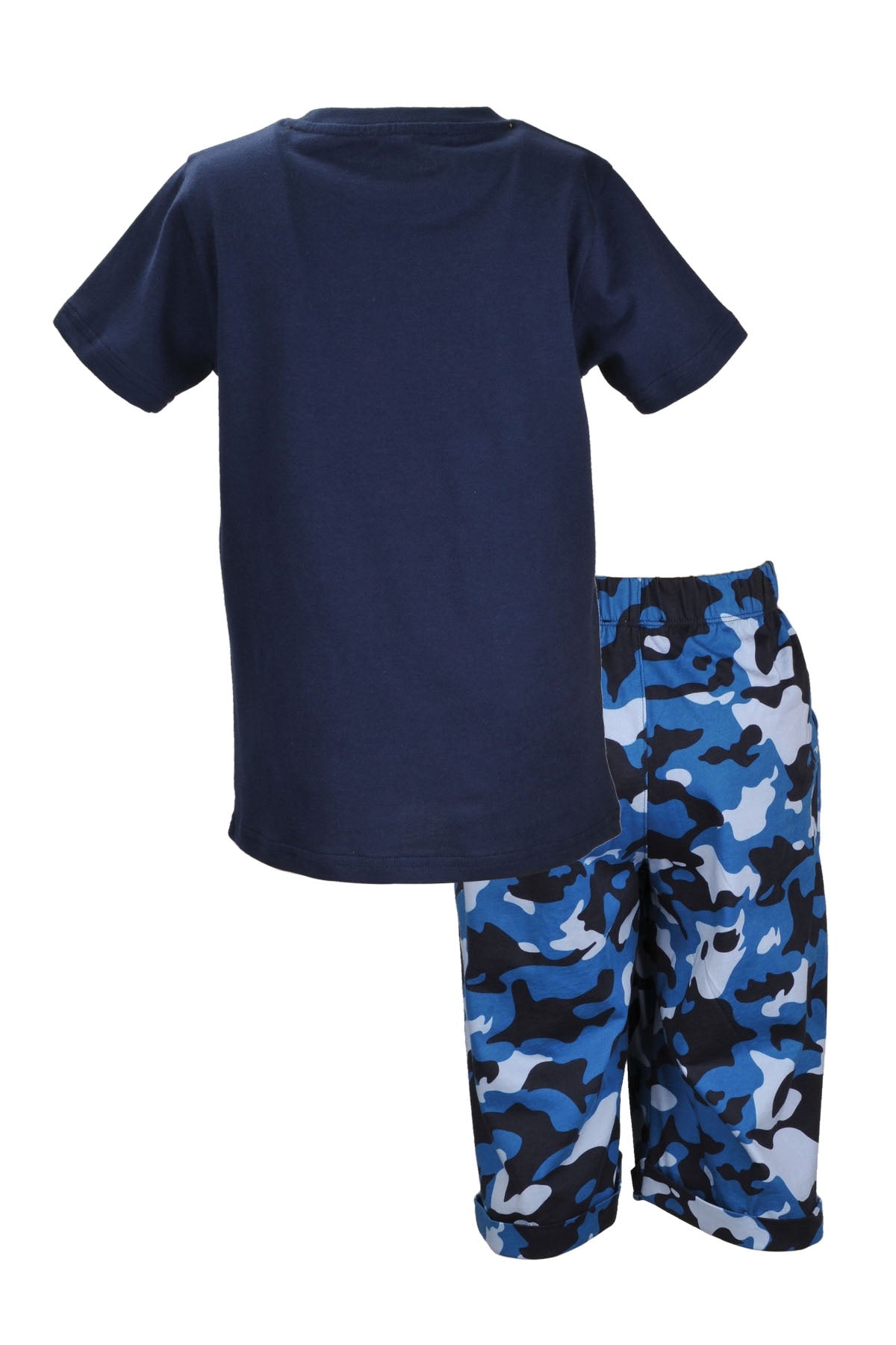 Erkek Çocuk Mavi Full of Energy T-Shirt ve Şort Takım (5-14yaş)-3